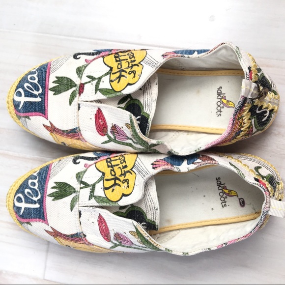 Sakroots Shoes - Sakroots Peace ✌️ Slip-on Sneakers